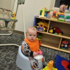 liam's first day at daycare