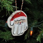 liam hand print santa ornament